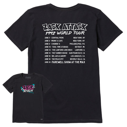 Women's Zack Attack '92 World Tour Short Sleeve Tee