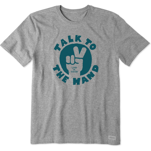 Men's Talk to the Hand Short Sleeve Tee