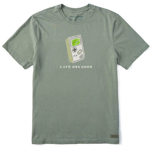 Men's Life Was Good Gameguy Short Sleeve Tee