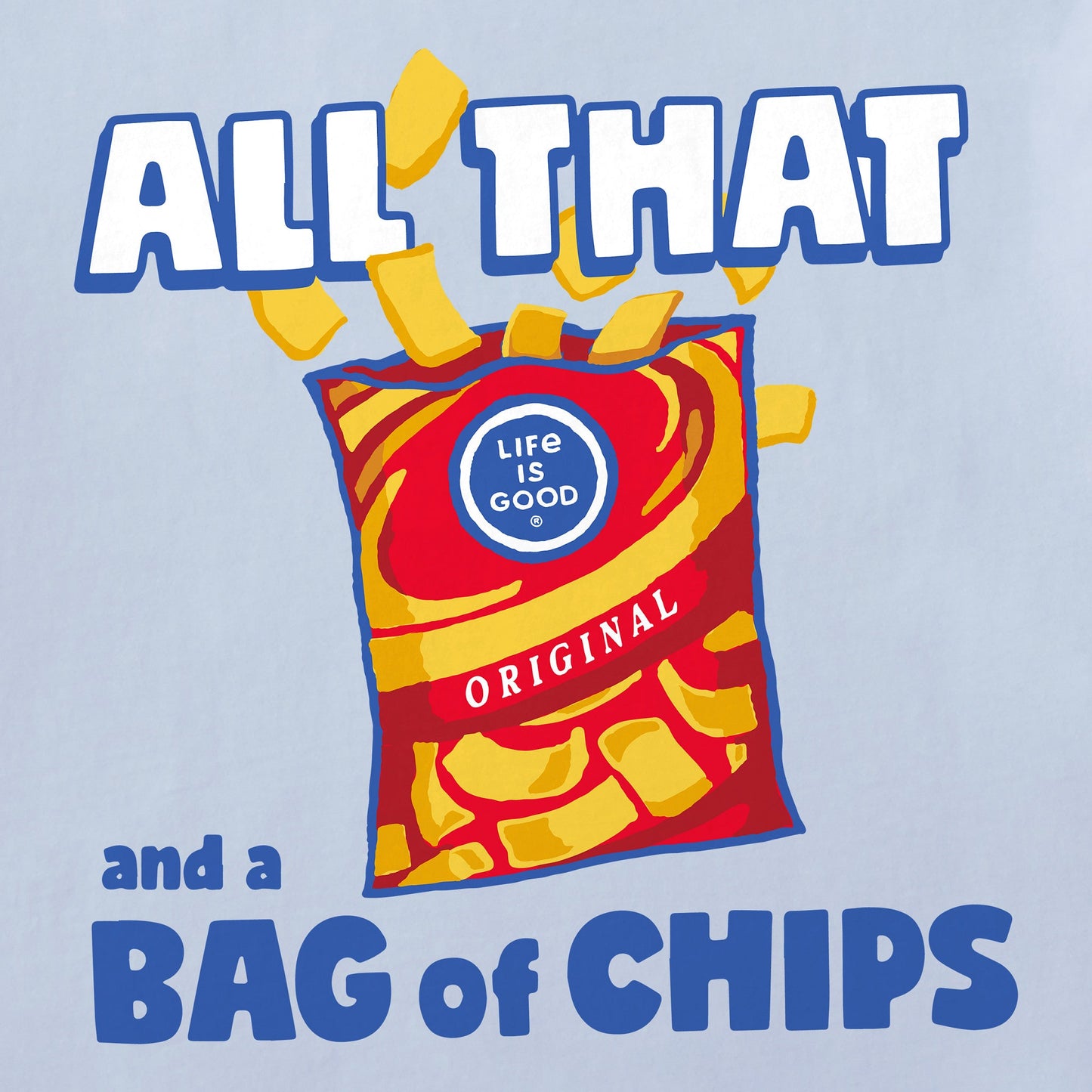 Women's All That and a Bag of Chips Short Sleeve Crusher Boxy Tee