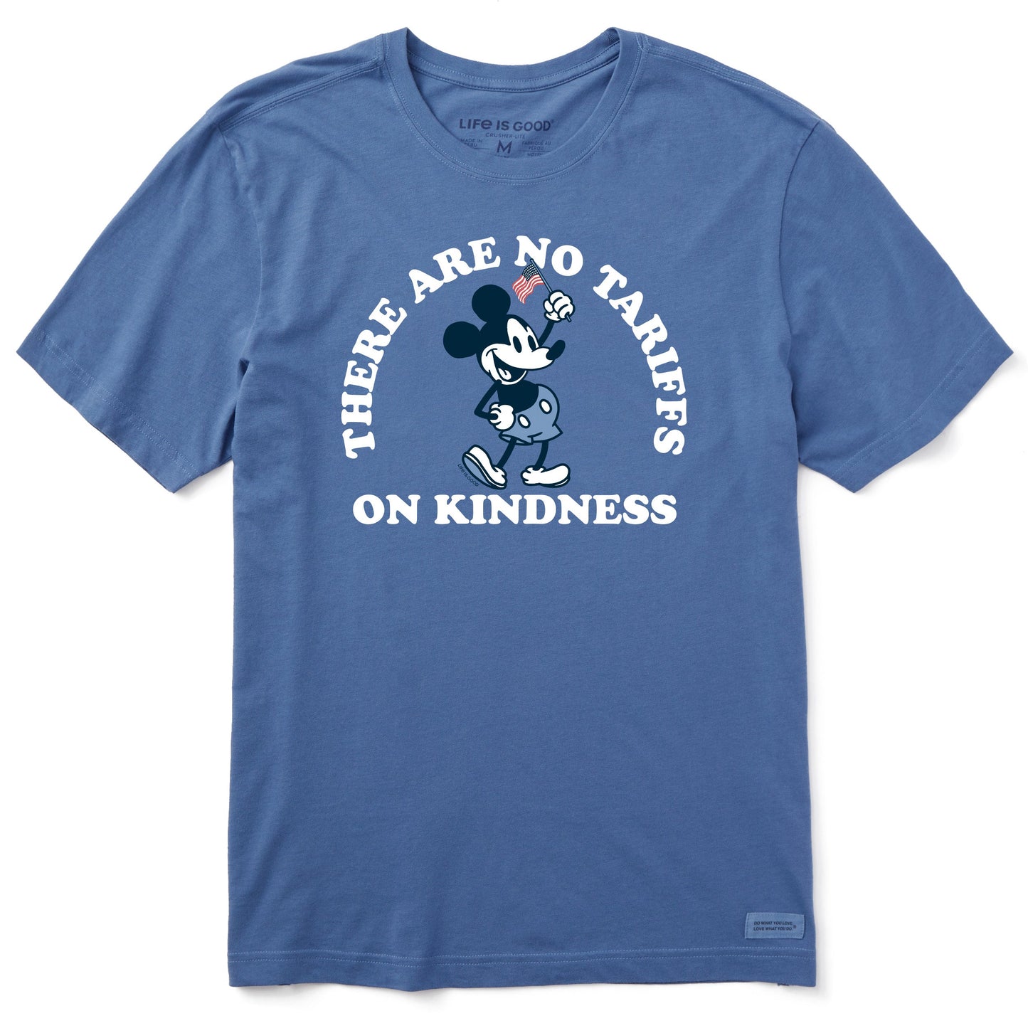Men's No Tariffs on Kindness Willie Short Sleeve Crusher Tee