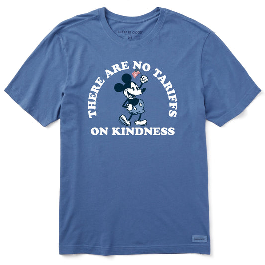 Men's No Tariffs on Kindness Willie Short Sleeve Crusher Tee