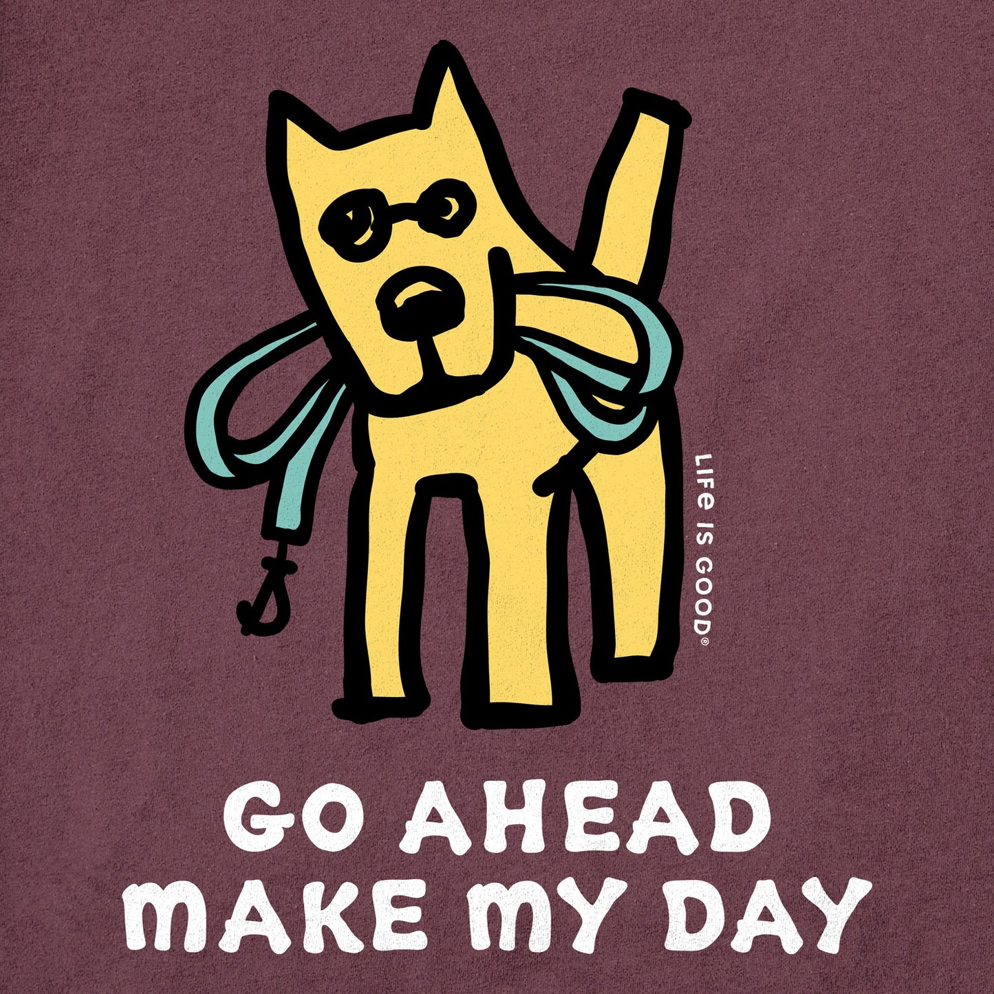 Men's Go Ahead Make My Day Short Sleeve Tee