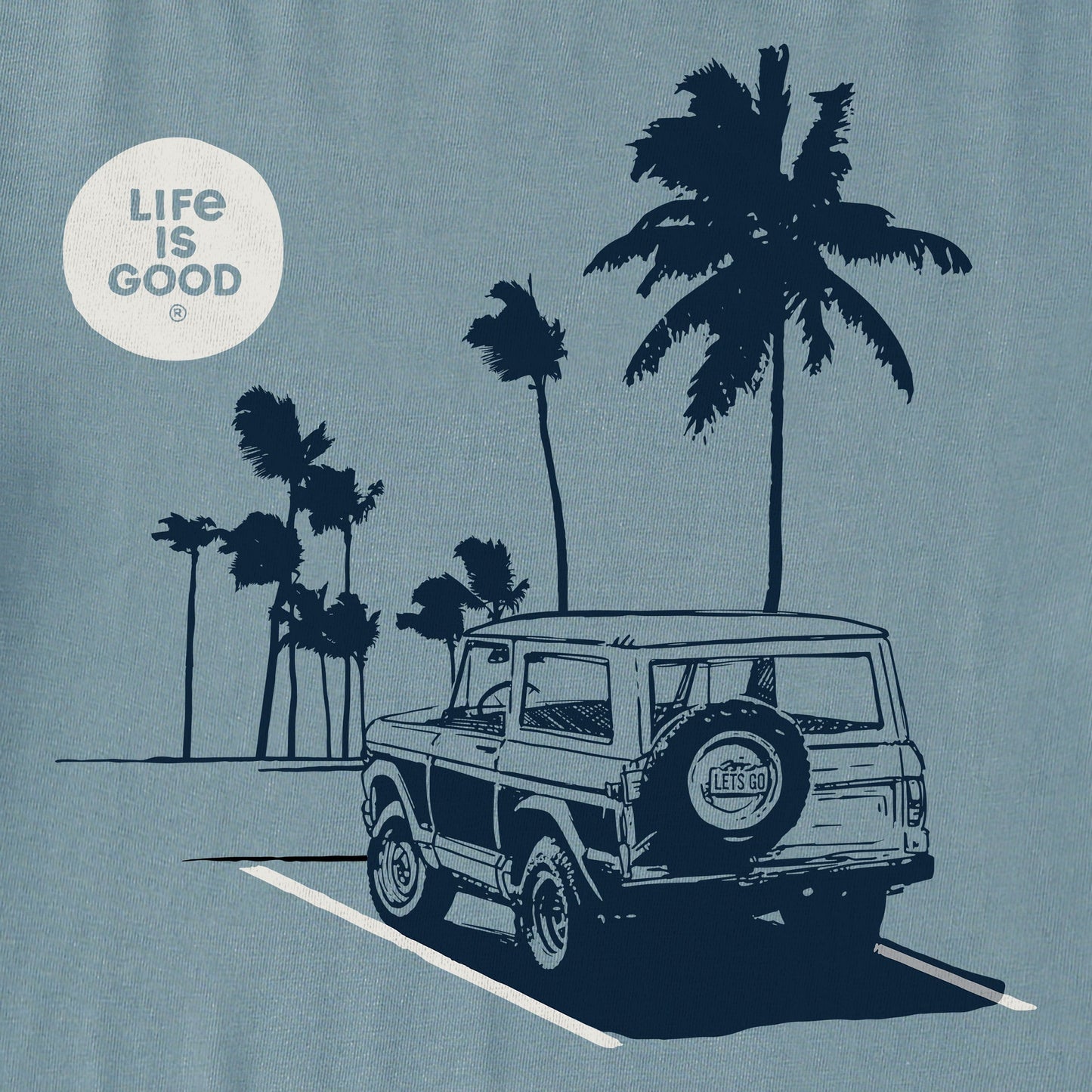 Men's Beach Mission Short Sleeve Crusher Tee