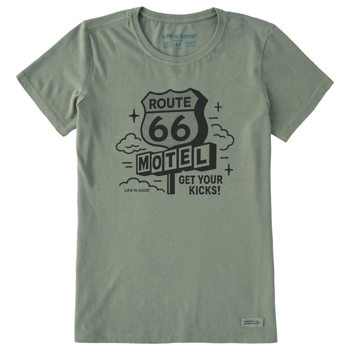 Women's Route 66 Short Sleeve Crusher Tee