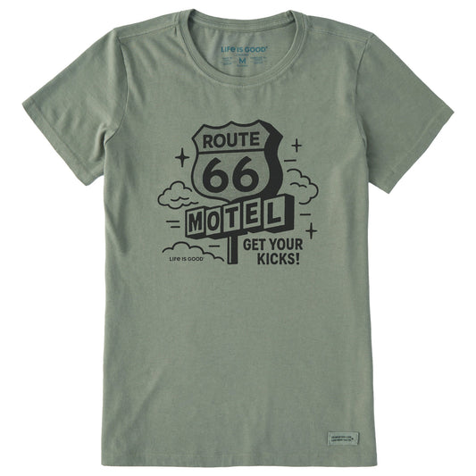 Women's Route 66 Short Sleeve Crusher Tee