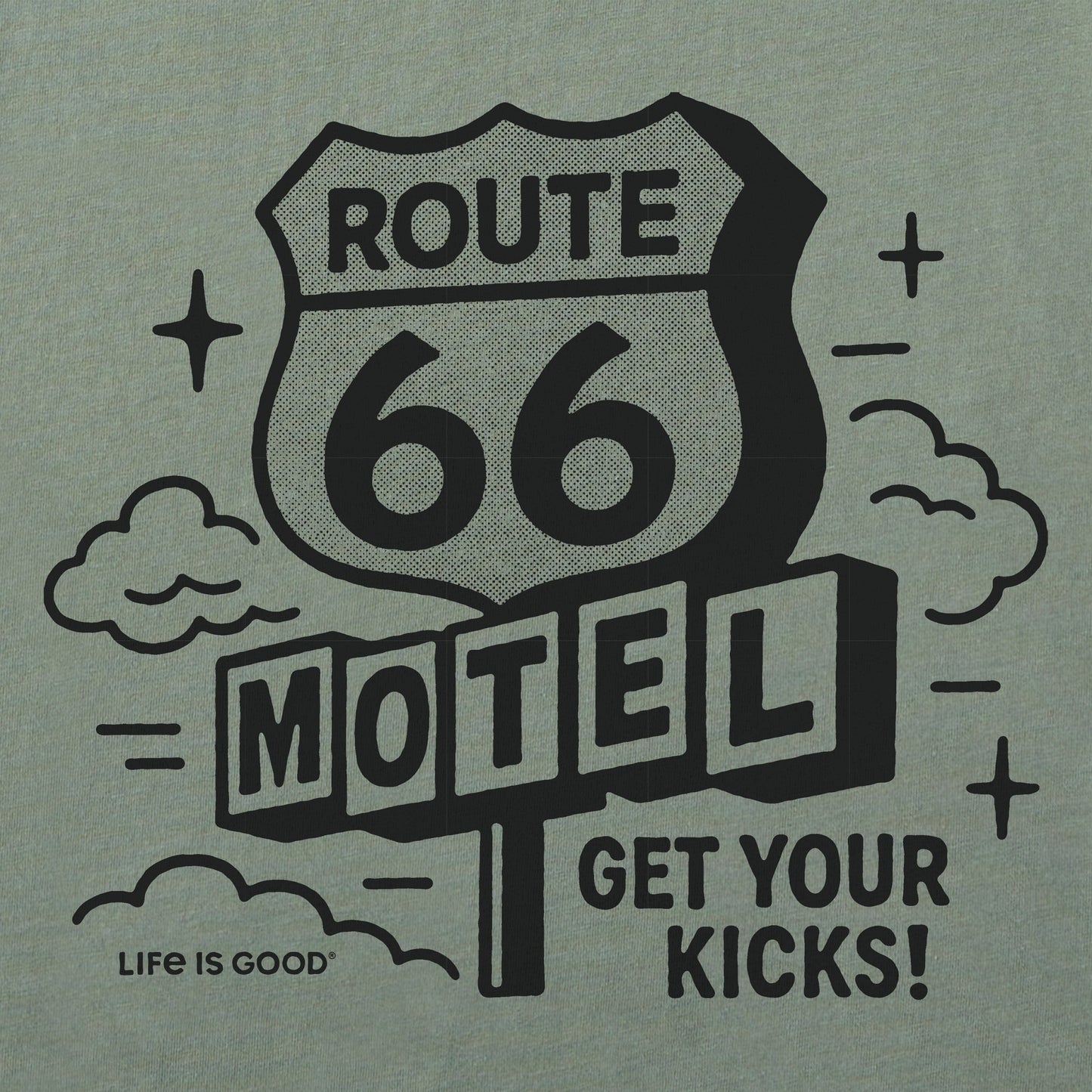 Women's Route 66 Short Sleeve Crusher Tee