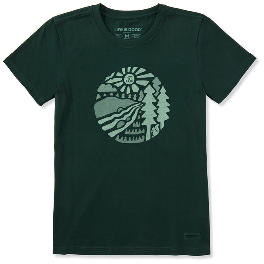 Women's Mountain Stream Short Sleeve Crusher Tee