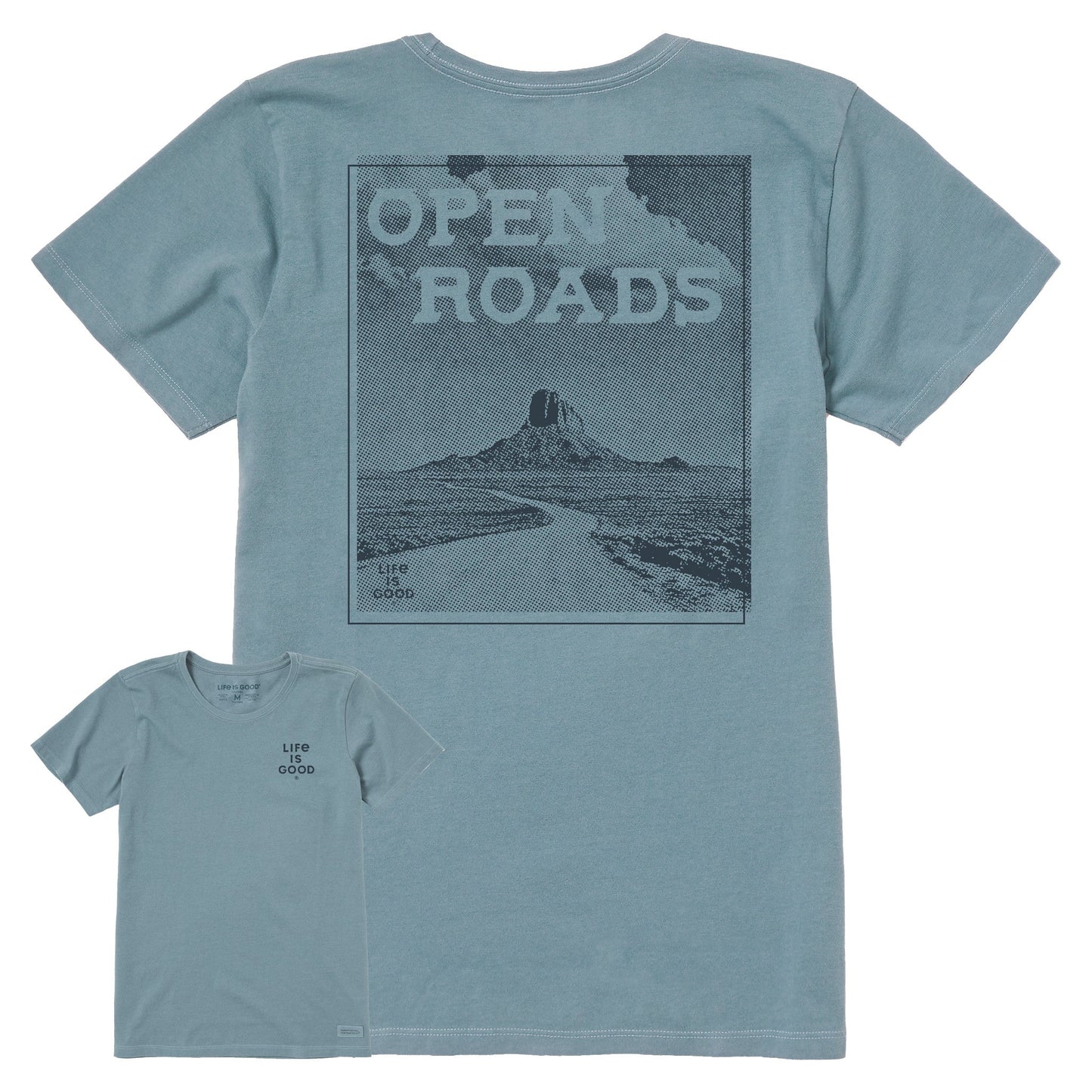 Men's Open Roads Short Sleeve Crusher Tee