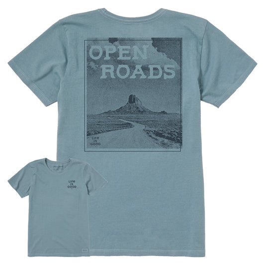 Men's Open Roads Short Sleeve Crusher Tee