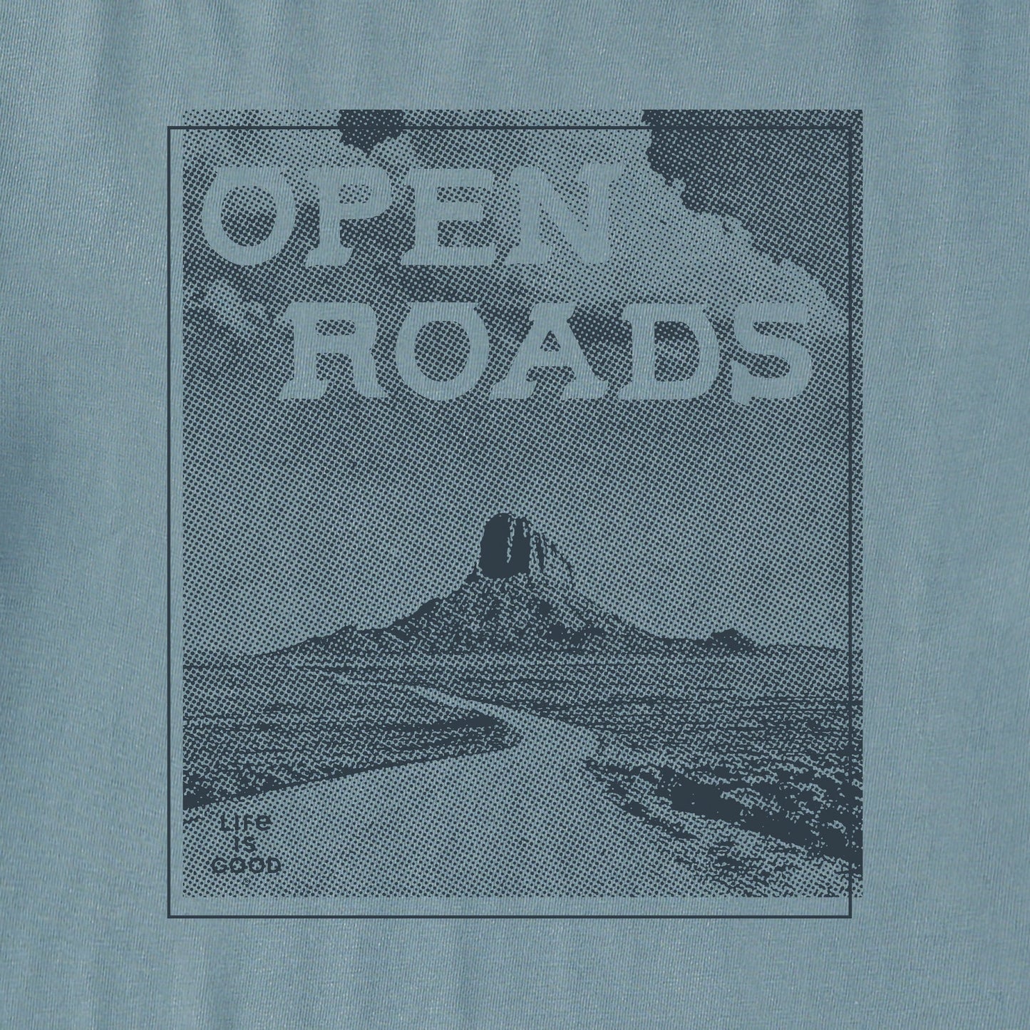 Men's Open Roads Short Sleeve Crusher Tee