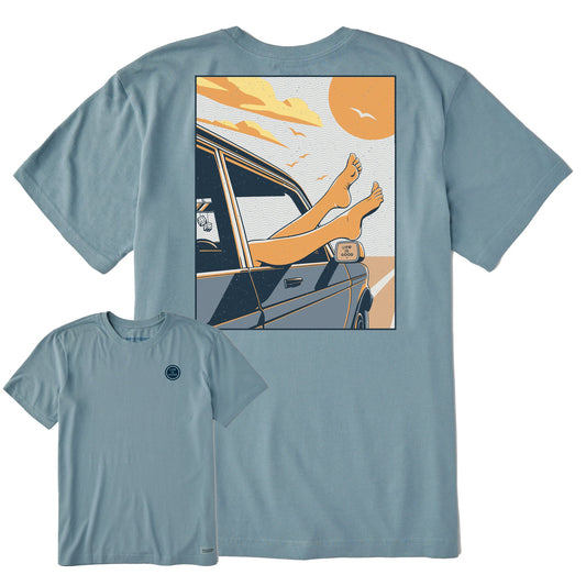 Men's That Road Trip Feeling Short Sleeve Crusher Tee