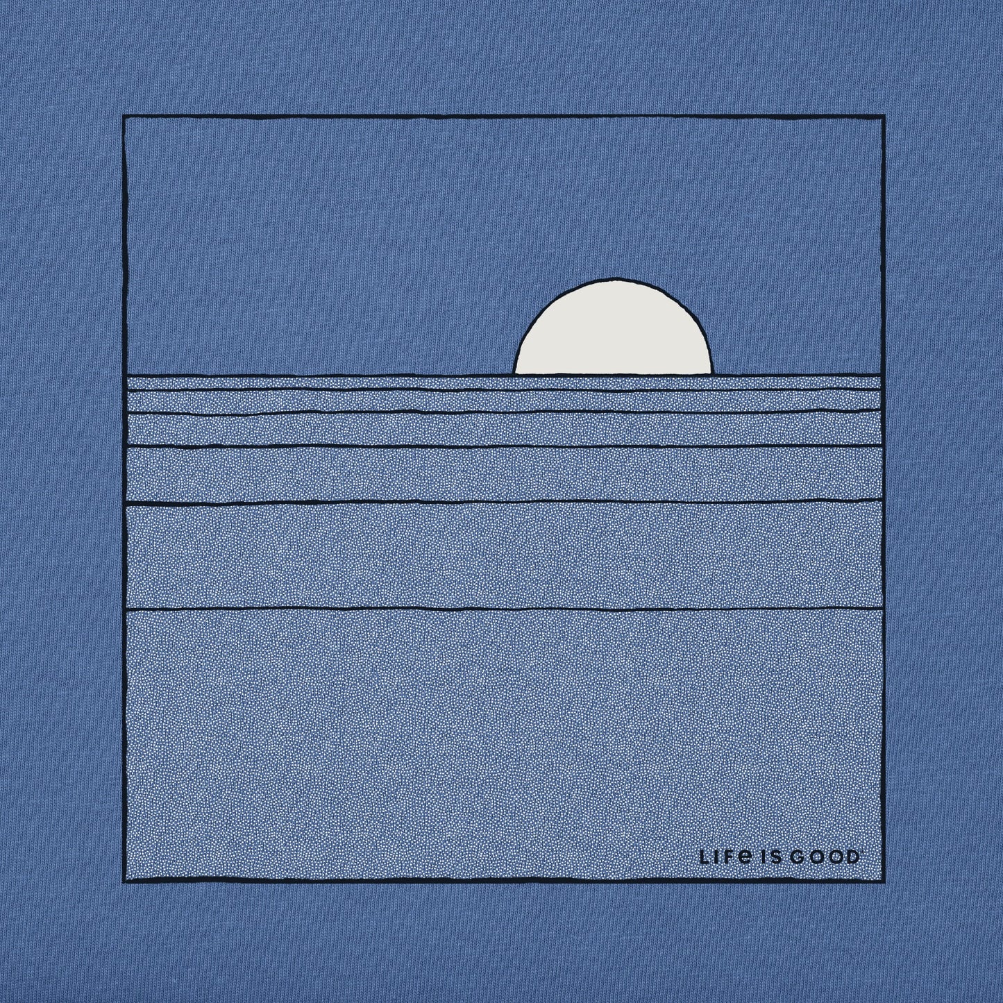 Men's Minimal Sun and Water Short Sleeve Tee