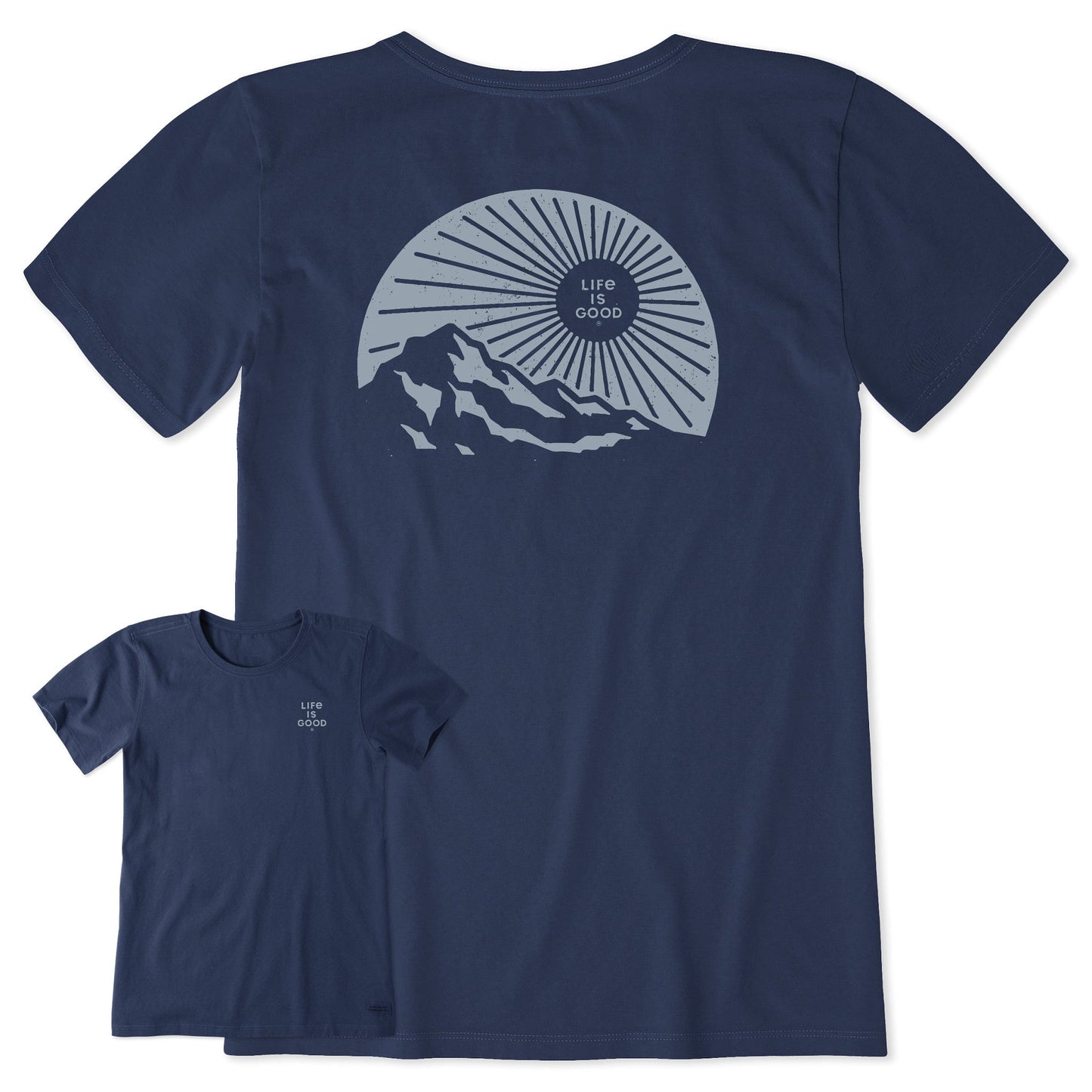 Women's Mountain Sunscape Short Sleeve Tee