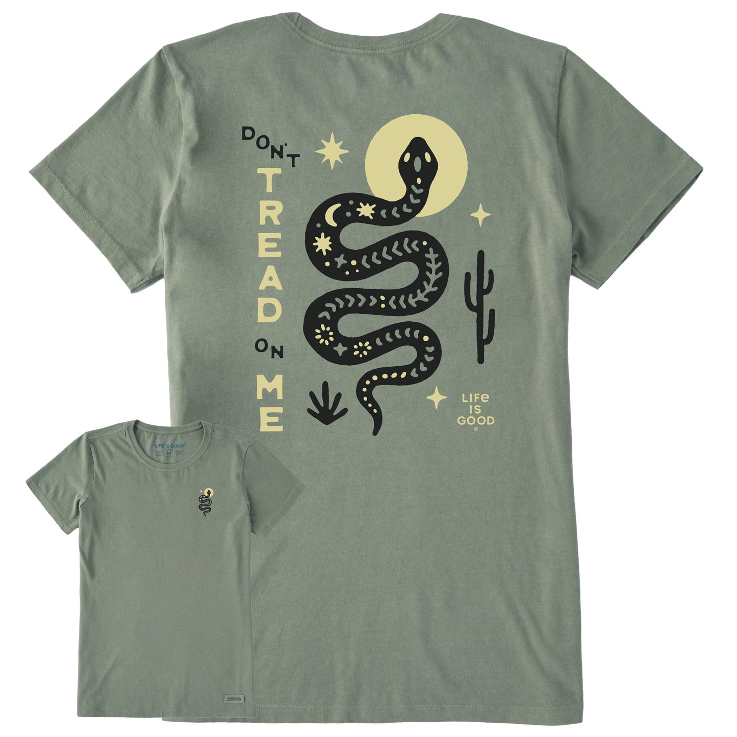 Women's Don't Tread on Me Short Sleeve Crusher Tee