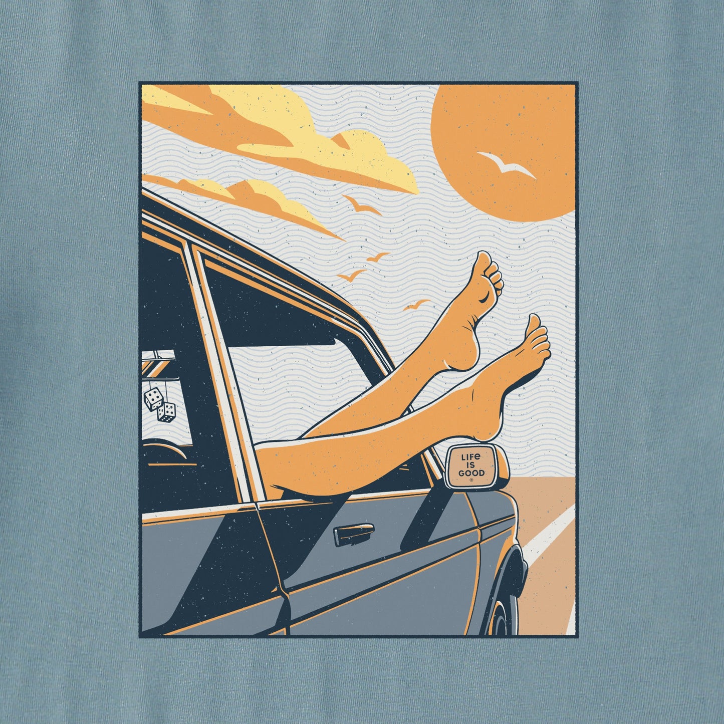 Women's That Road Trip Feeling Short Sleeve Crusher Tee