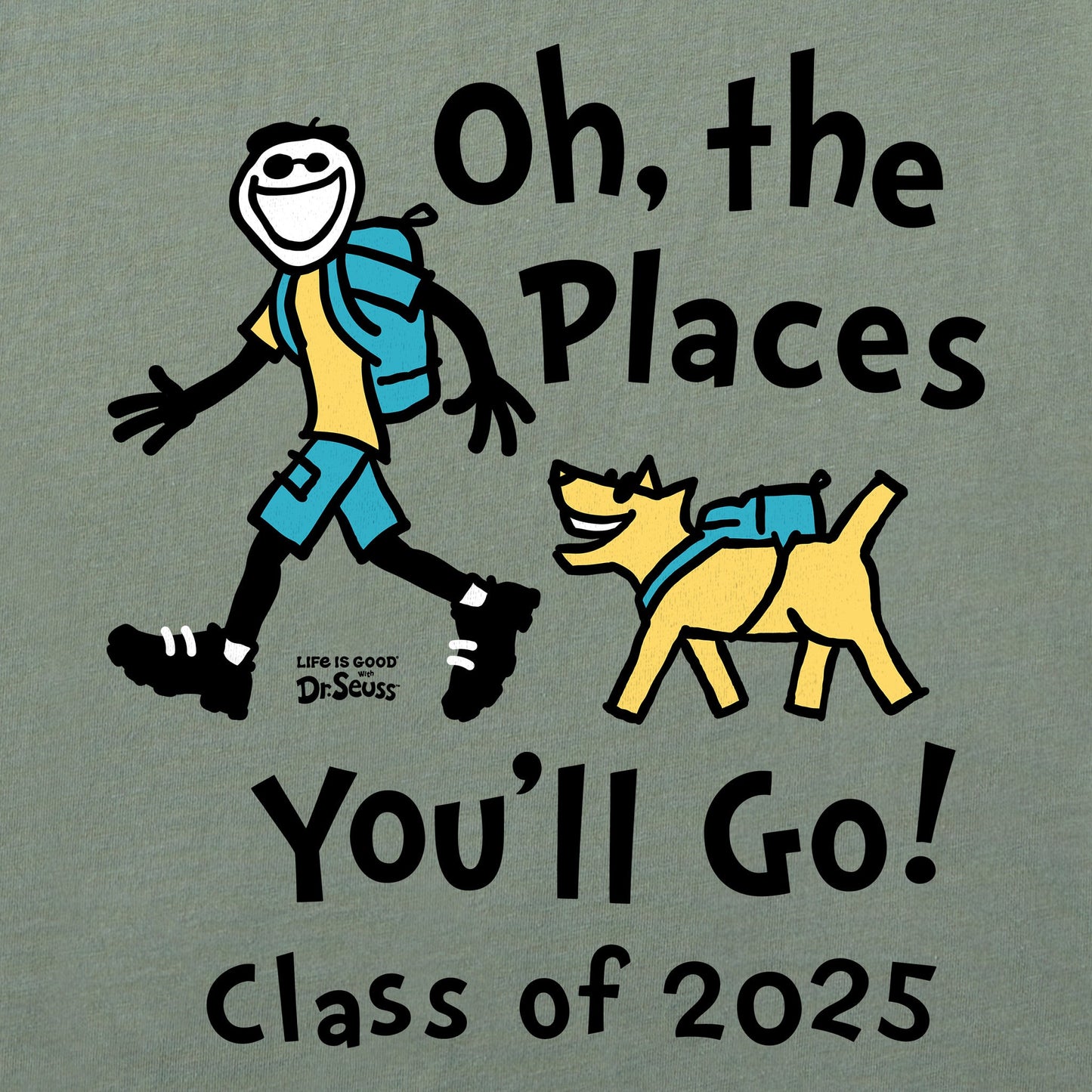 Men's Oh the Places You'll Hike 2025 Short Sleeve Tee