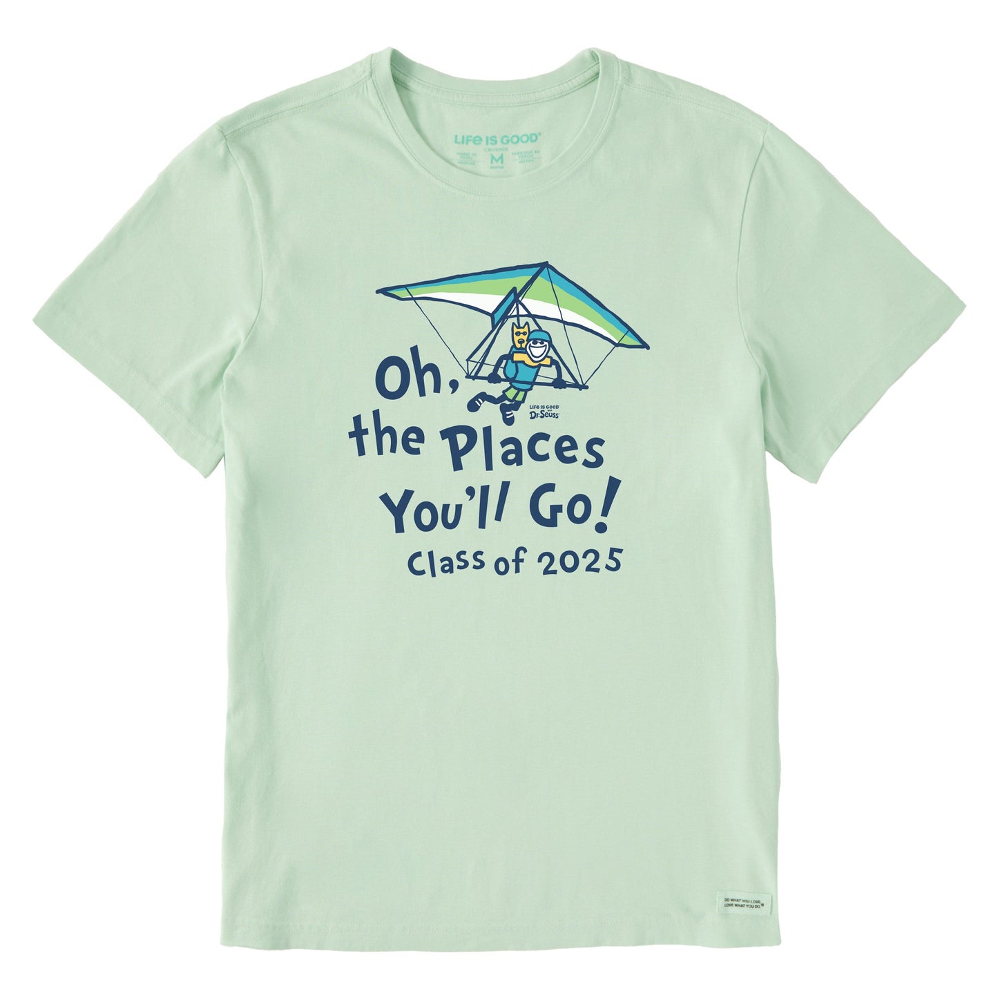 Men's Oh the Places You'll Hangglide 2025 Short Sleeve Crusher Tee