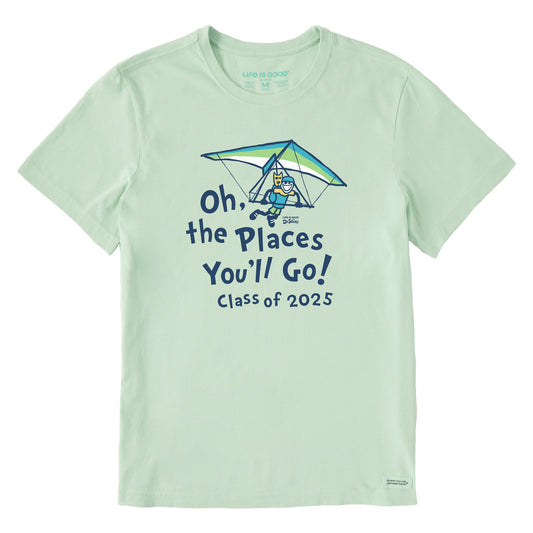 Men's Oh the Places You'll Hangglide 2025 Short Sleeve Crusher Tee