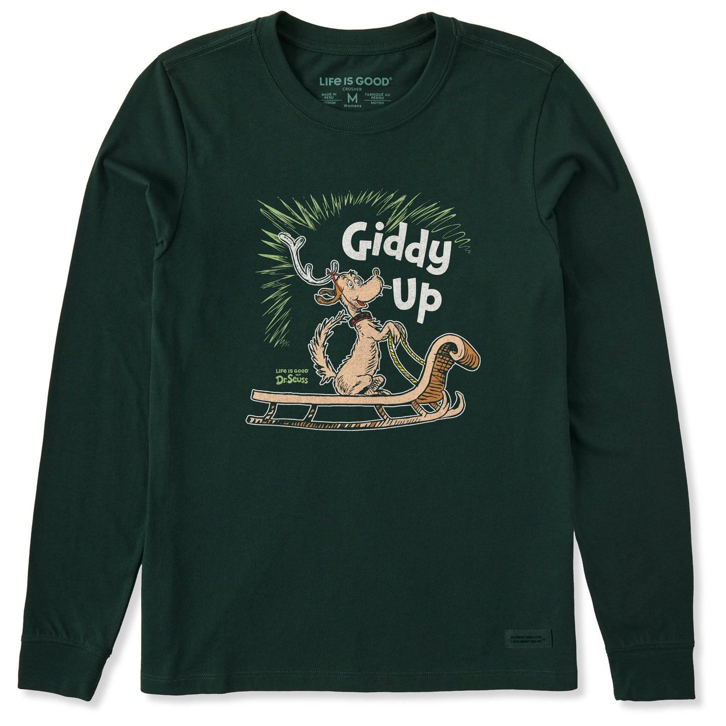 Women's Giddy Up Max Long Sleeve Crusher Tee