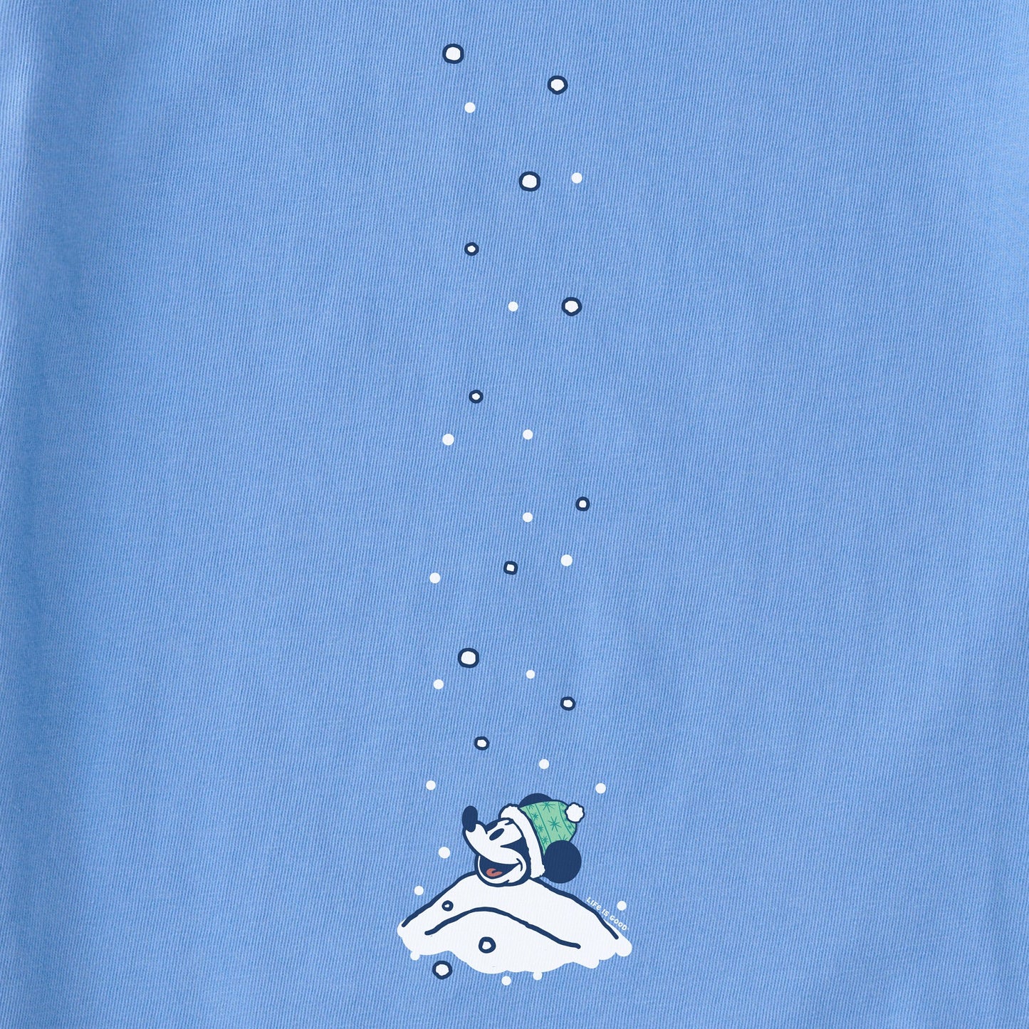 Toddler Willie Let it Snow Long Sleeve Crusher Tee