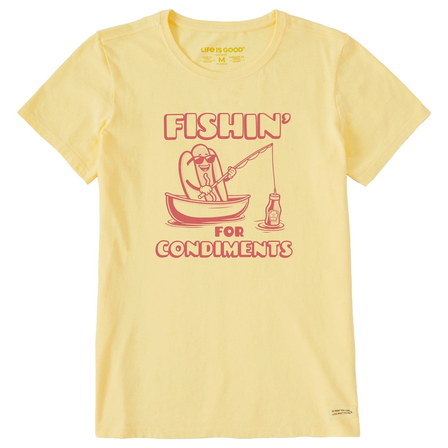Women's Fishin' for Condiments Short Sleeve Tee