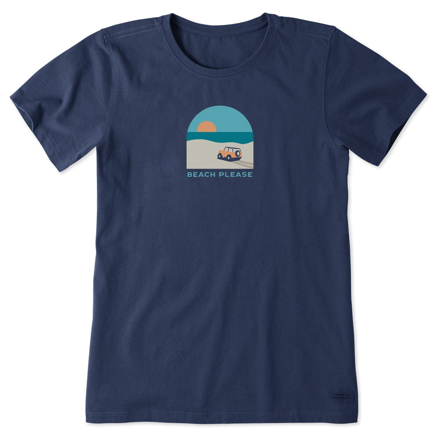 Women's Beach Please Truck Short Sleeve Tee