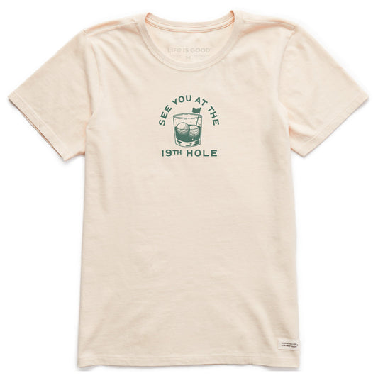 Women's See You at the 19th Hole Short Sleeve Crusher Tee