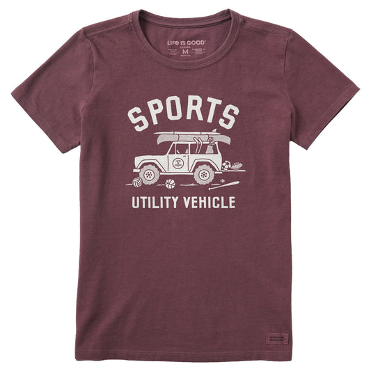Women's Sports Utility Vehicle Short Sleeve Crusher Tee