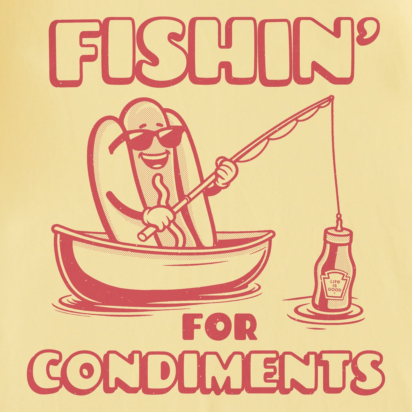 Women's Fishin' for Condiments Short Sleeve Tee