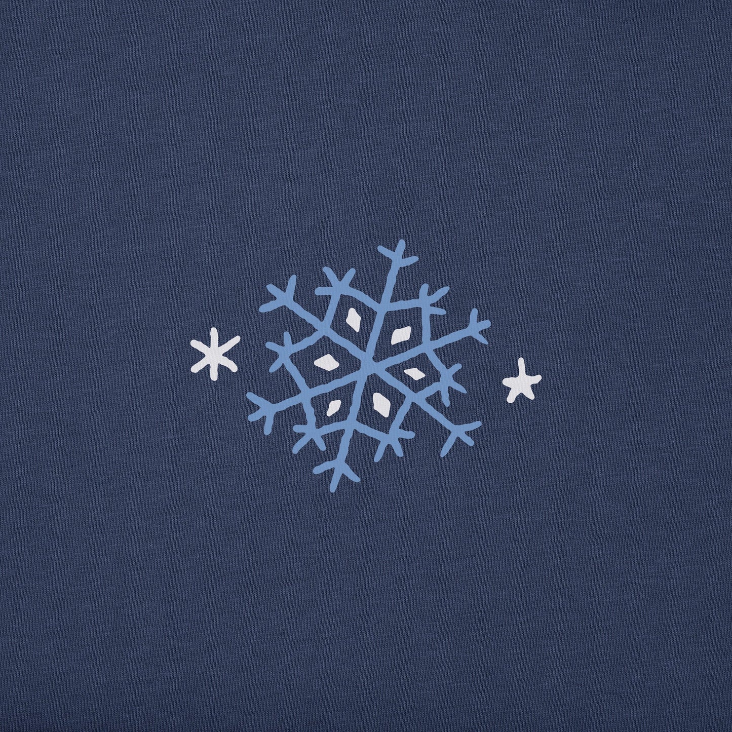 Women's Winter Snowflakes Long Sleeve Crusher Tee