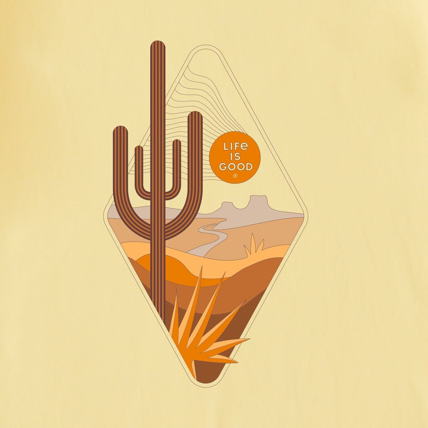 Men's Desert Diamond Short Sleeve Tee