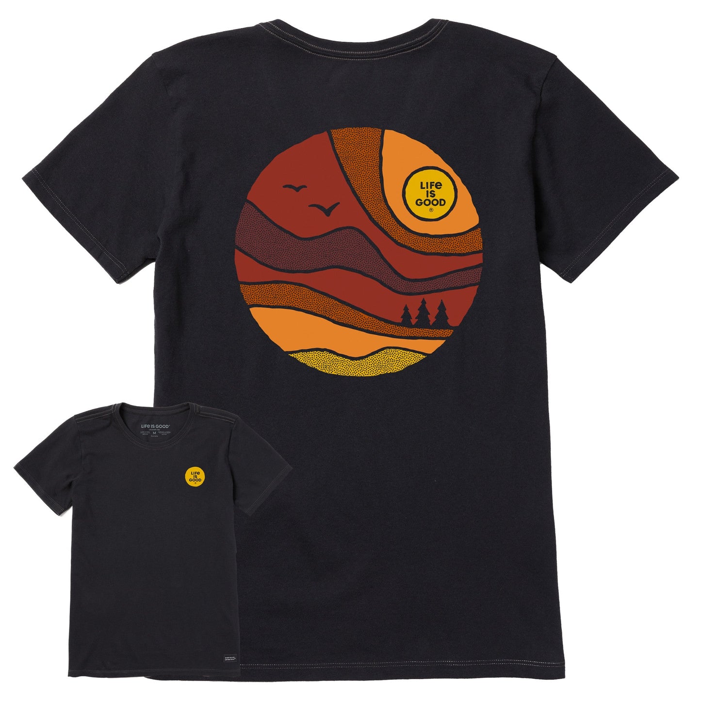 Women's Golden Hour Landscape Short Sleeve Tee