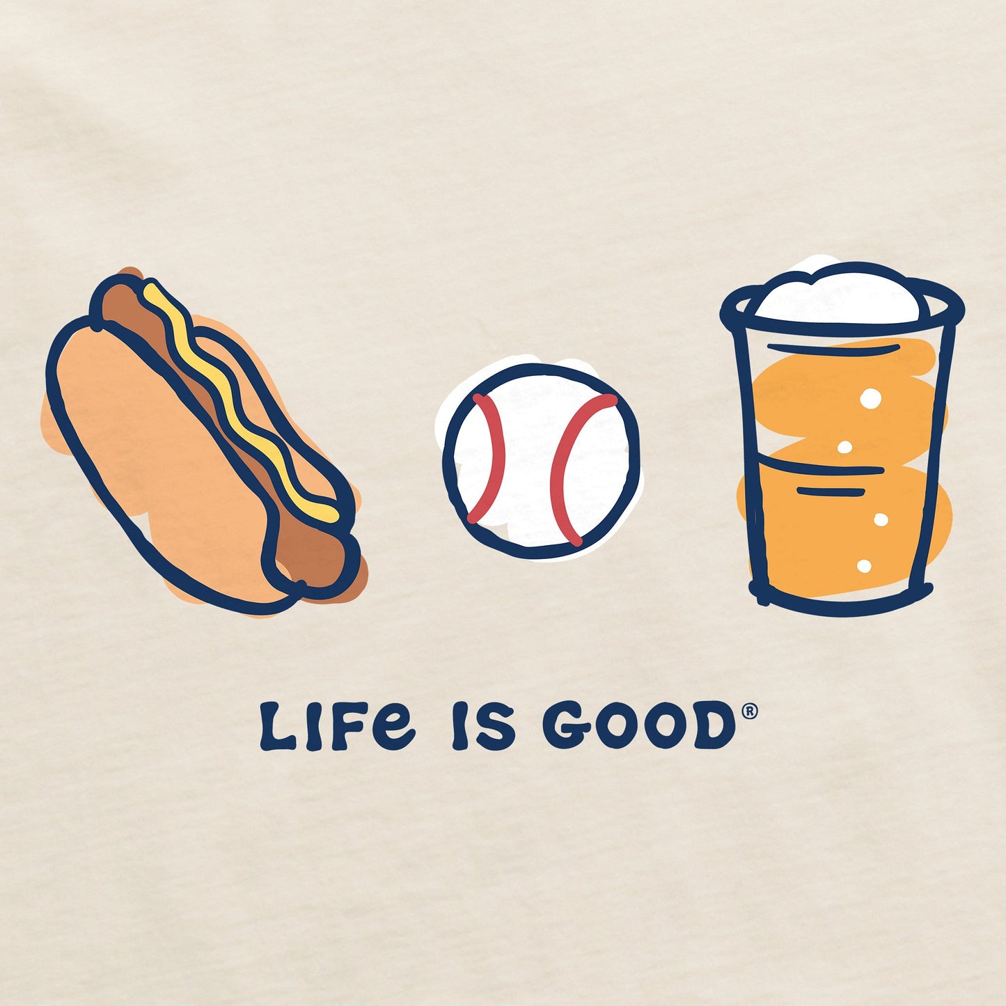 Women's Baseball Trio Short Sleeve Crusher Boxy Tee