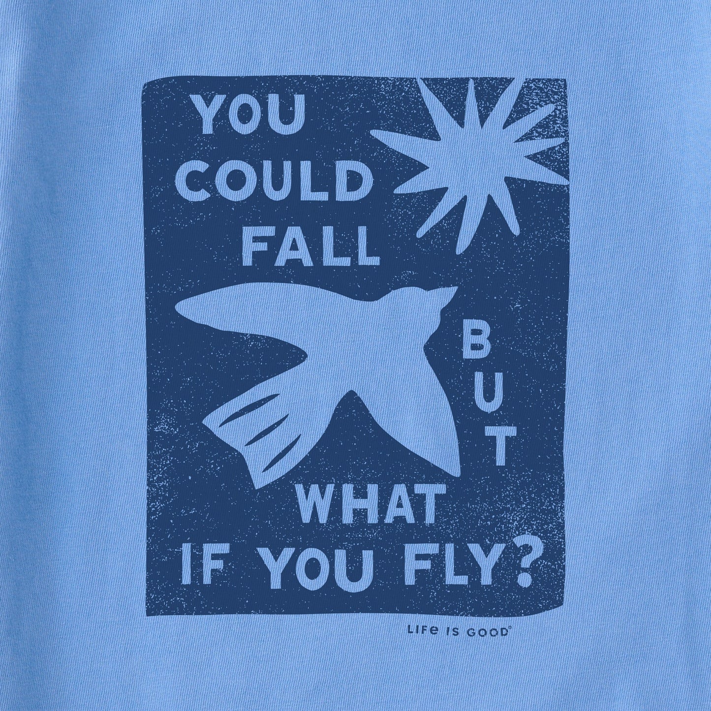 Women's But What if You Fly? Short Sleeve Crusher Boxy Tee