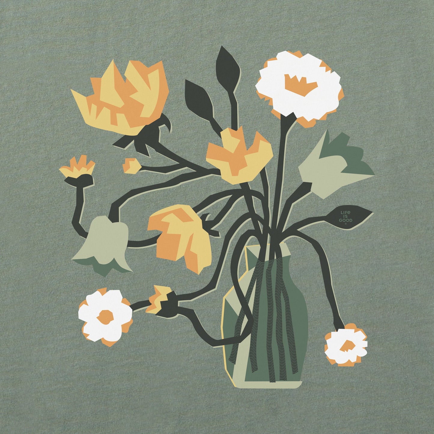 Women's Bloomin' Vase Short Sleeve Crusher Boxy Tee