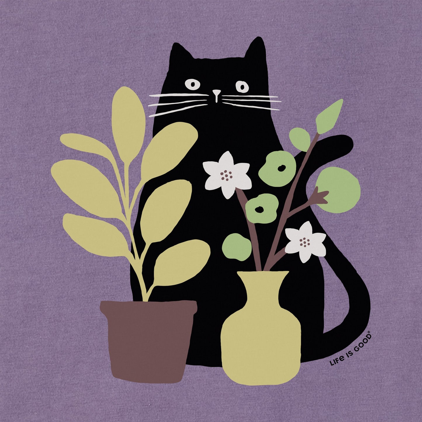 Women's Can you see the Cat? Short Sleeve Crusher Tee