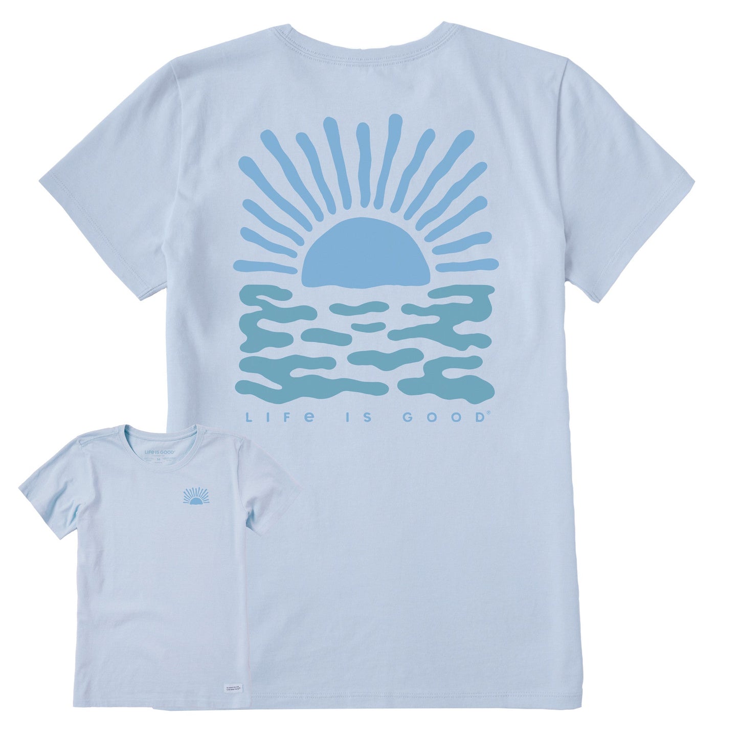 Women's Sun Over the Water Short Sleeve Crusher Tee