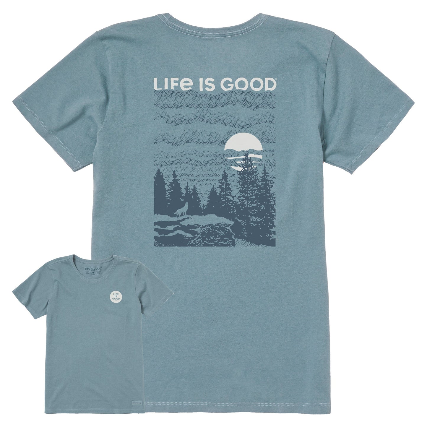 Women's Solace of the Wolf Short Sleeve Crusher Tee