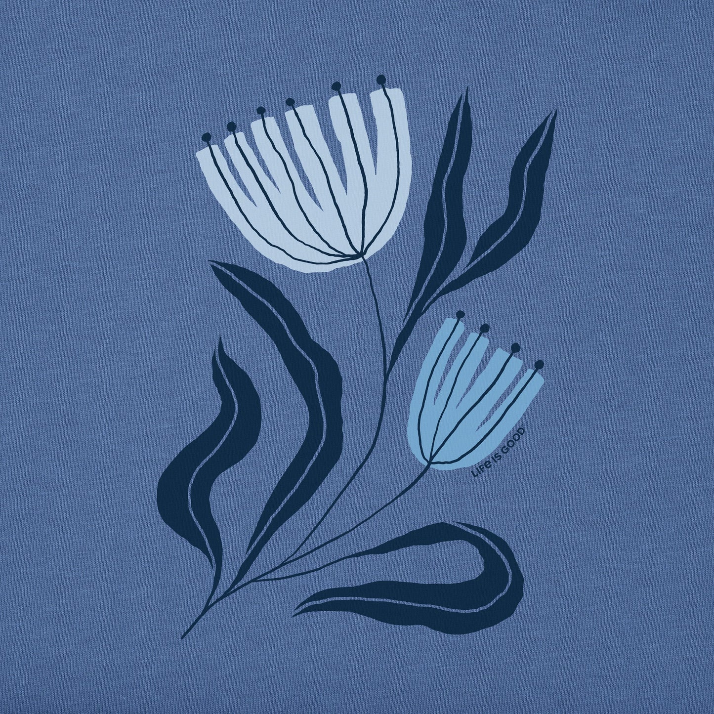 Women's Rustic Flowers Short Sleeve Tee