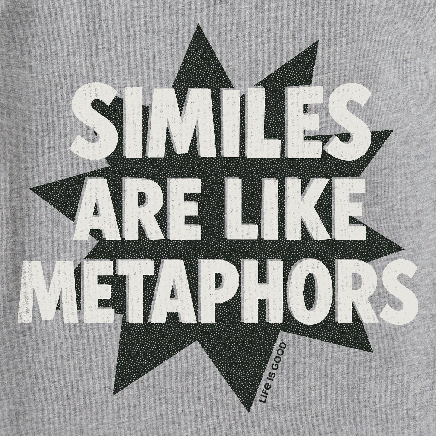 Men's Similes are like Metaphors Short Sleeve Tee