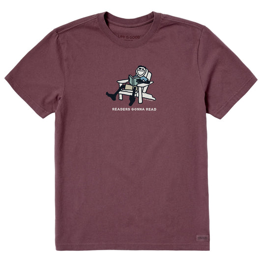 Men's Jake Readers Gonna Read Short Sleeve Crusher Tee