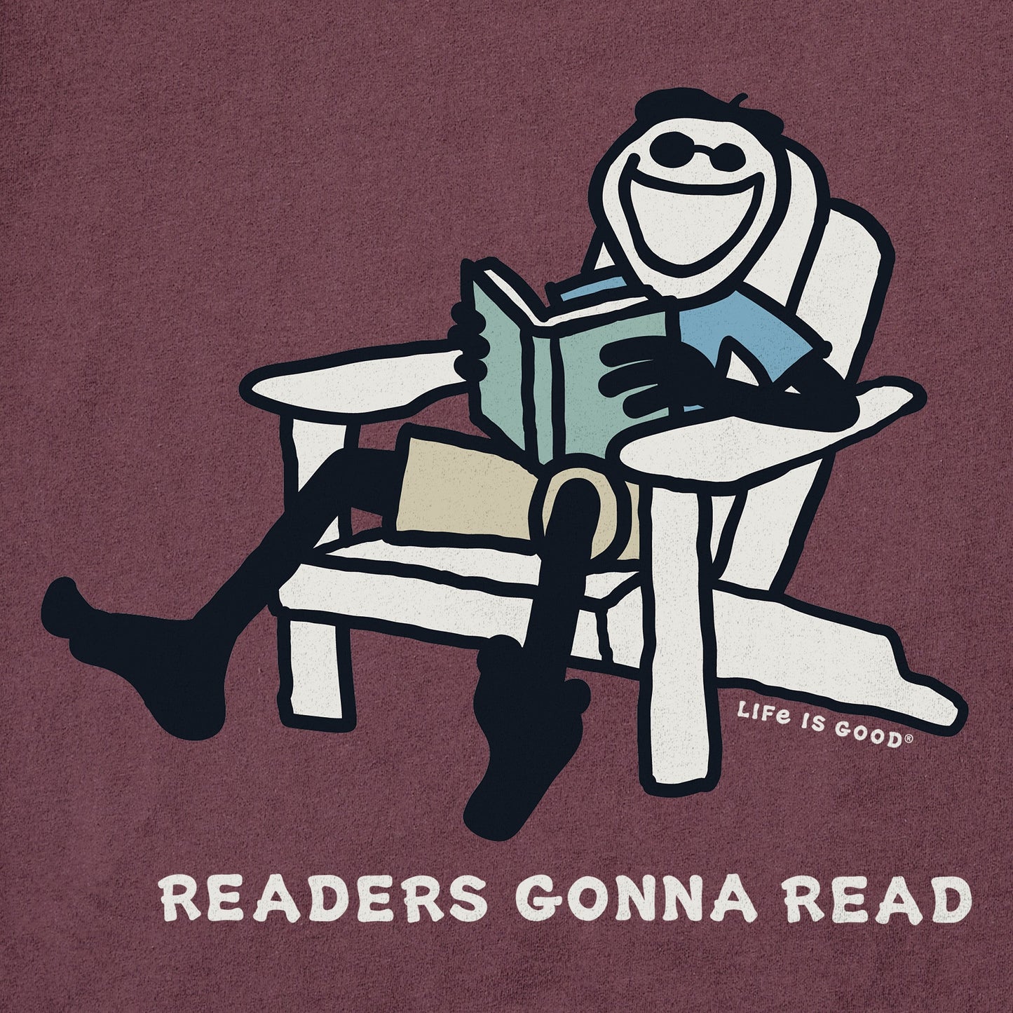 Men's Jake Readers Gonna Read Short Sleeve Crusher Tee