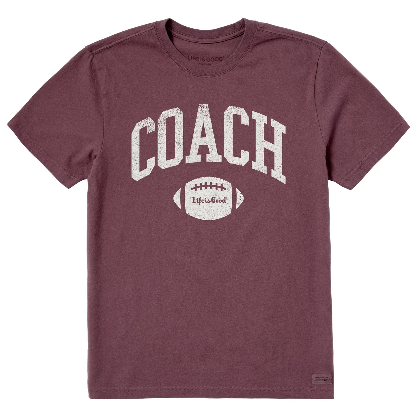 Men's Football Coach Short Sleeve Crusher Tee