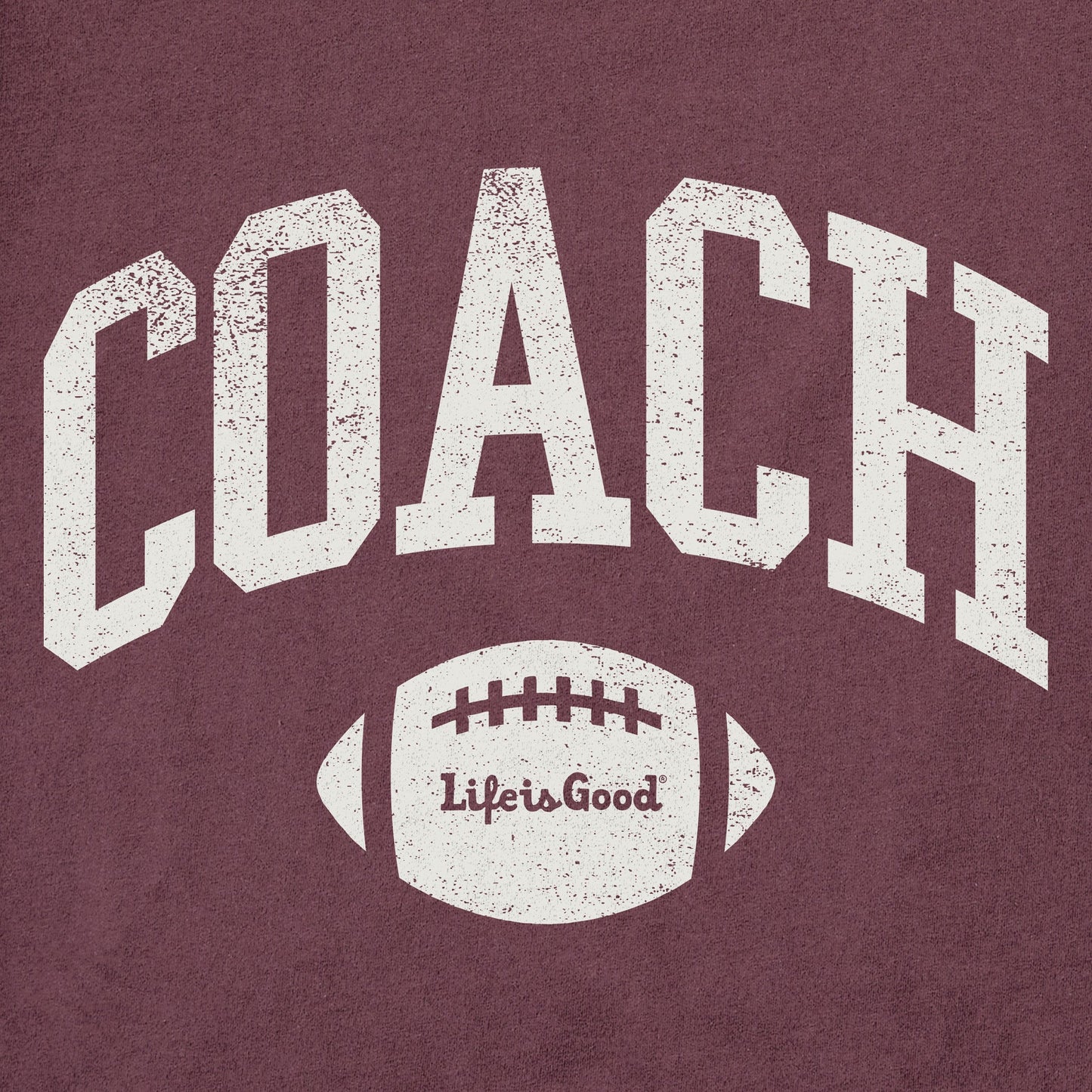 Men's Football Coach Short Sleeve Crusher Tee