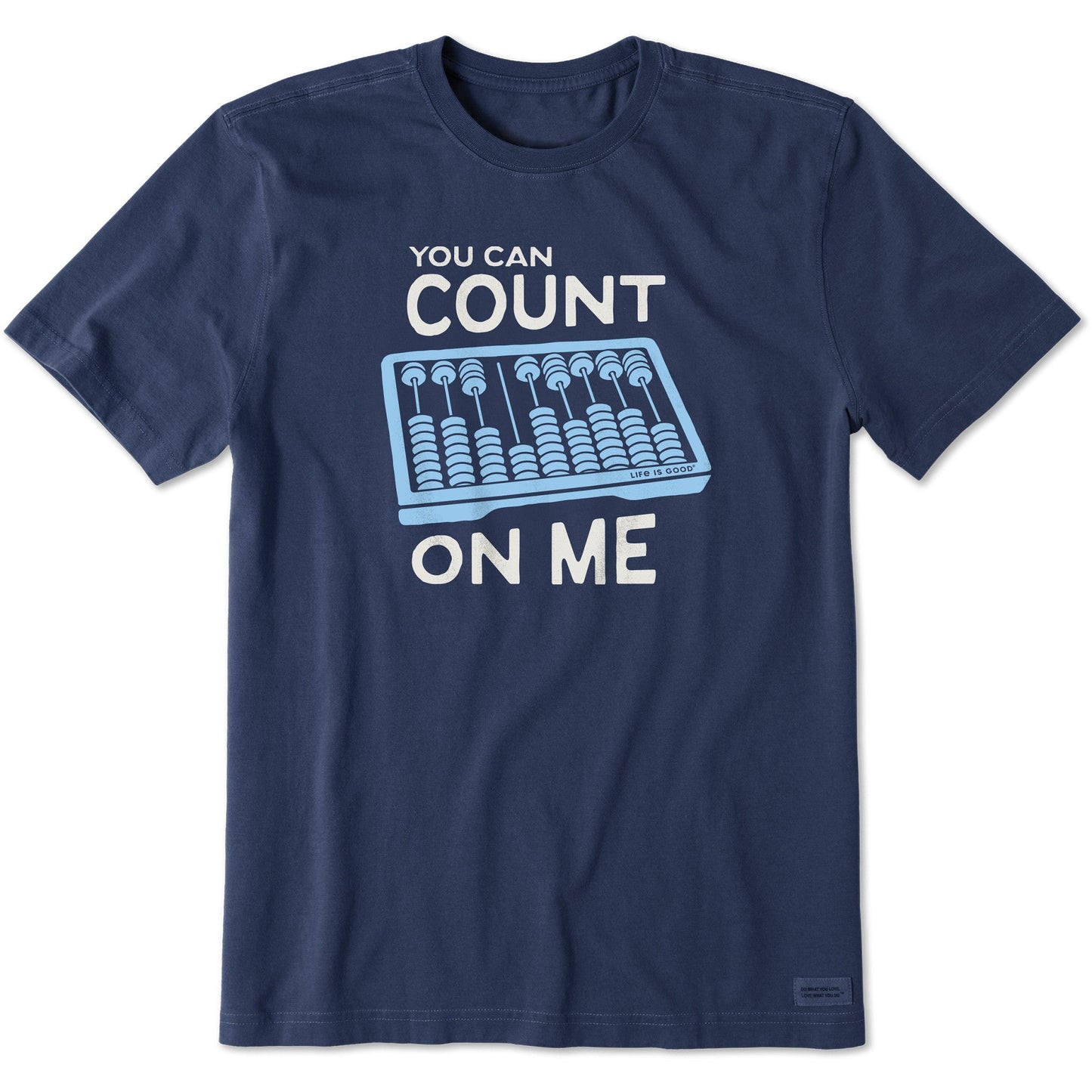 Men's Count on Me Abacus Short Sleeve Tee