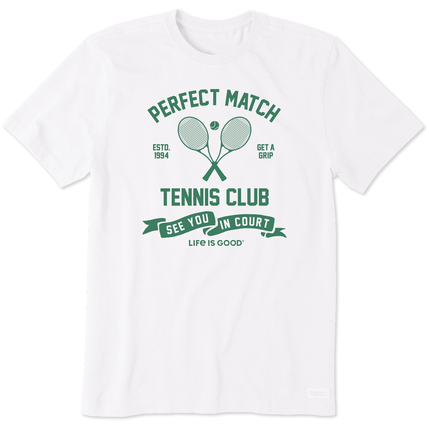 Men's Perfect Match Tennis Club Short Sleeve Tee