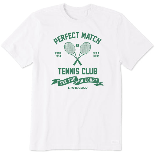 Men's Perfect Match Tennis Club Short Sleeve Tee