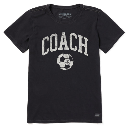 Women's Soccer Coach Short Sleeve Tee