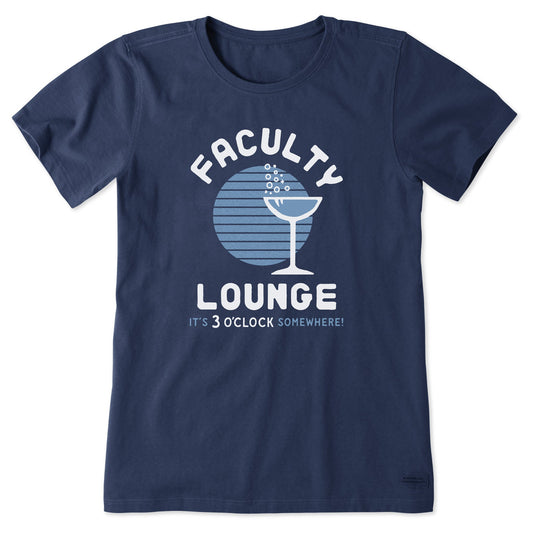 Women's Faculty Lounge Short Sleeve Tee
